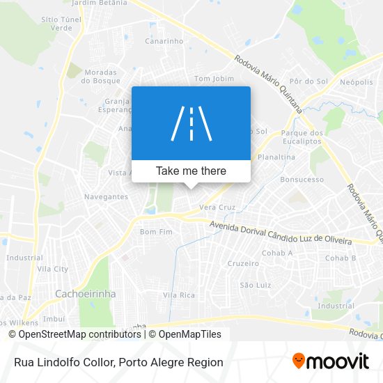 Rua Lindolfo Collor map