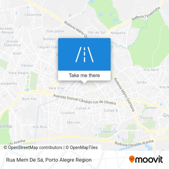 Rua Mem De Sá map