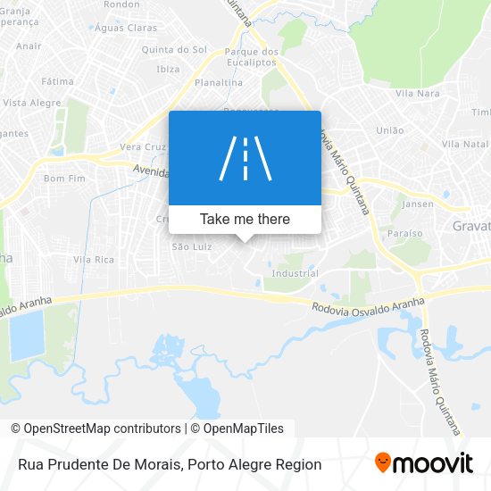 Rua Prudente De Morais map