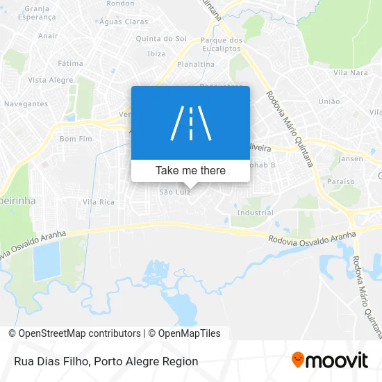 Rua Dias Filho map