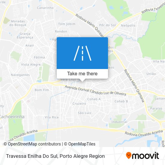 Travessa Enilha Do Sul map