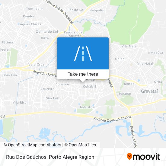 Rua Dos Gaúchos map
