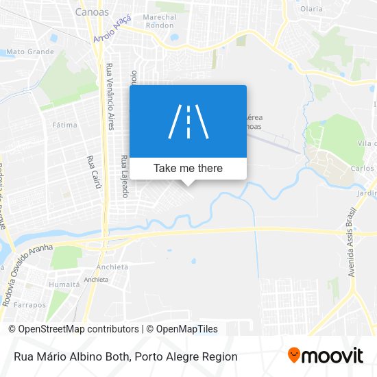 Rua Mário Albino Both map