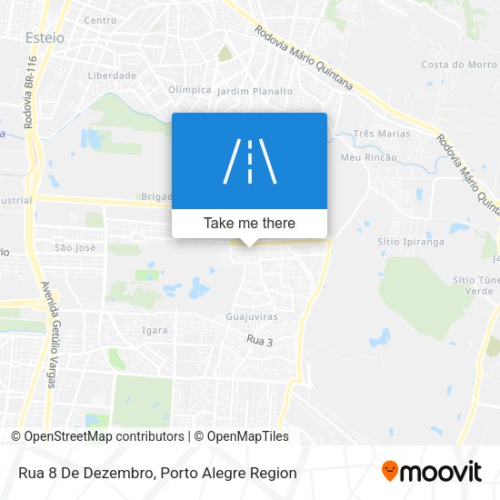 Rua 8 De Dezembro map