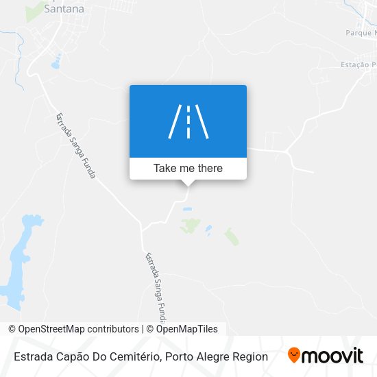 Estrada Capão Do Cemitério map