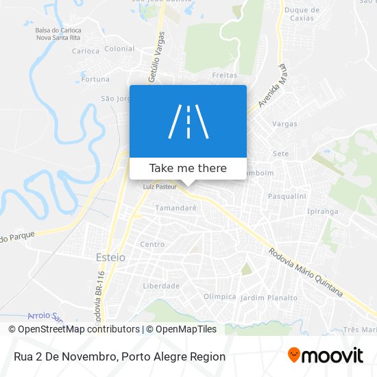 Mapa Rua 2 De Novembro