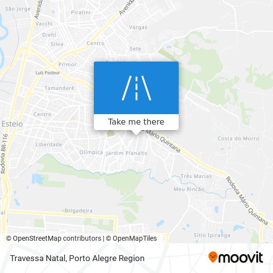 Mapa Travessa Natal