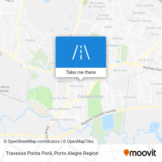 Travessa Ponta Porã map