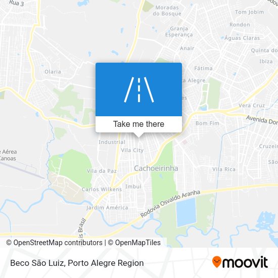 Beco São Luiz map