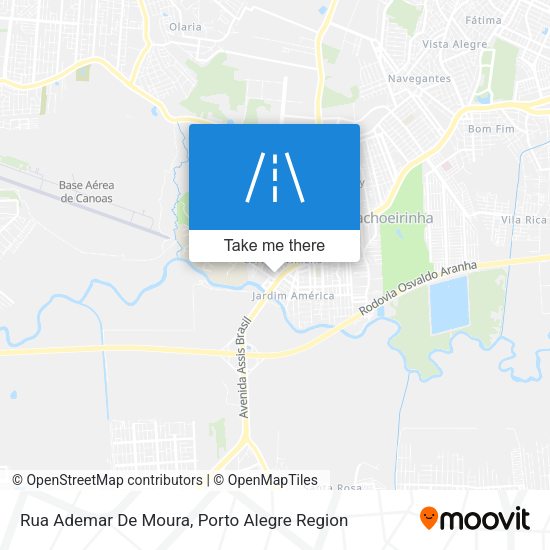 Rua Ademar De Moura map