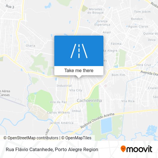 Rua Flávio Catanhede map