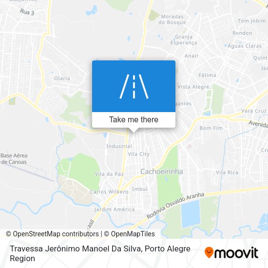 Travessa Jerônimo Manoel Da Silva map
