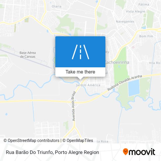 Rua Barão Do Triunfo map