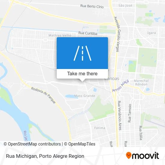 Rua Michigan map