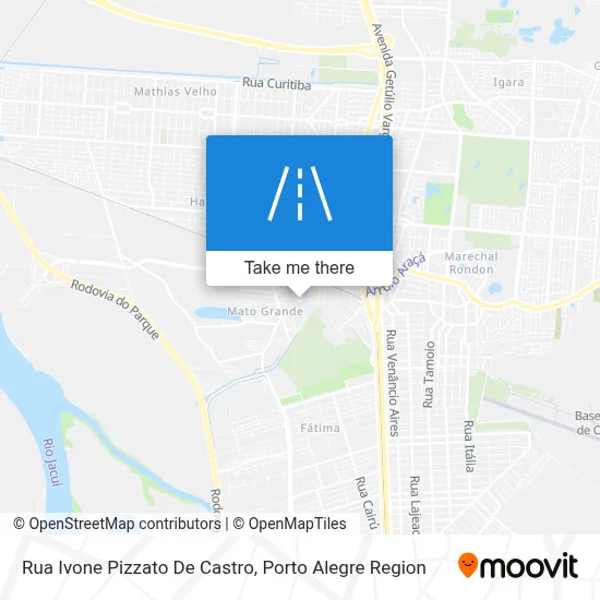 Rua Ivone Pizzato De Castro map