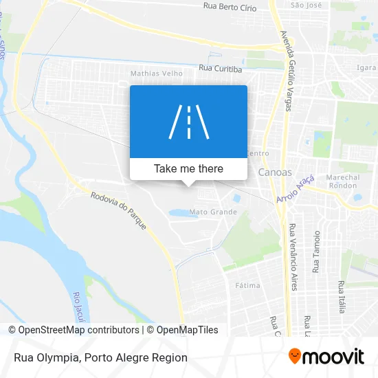Rua Olympia map