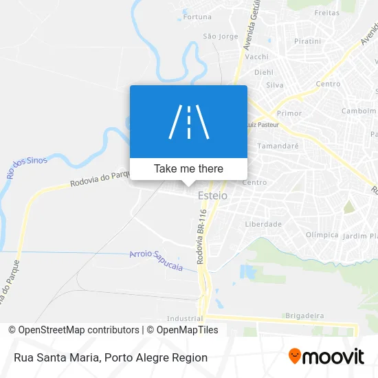 Rua Santa Maria map