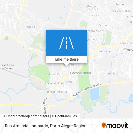 Rua Arminda Lombardo map