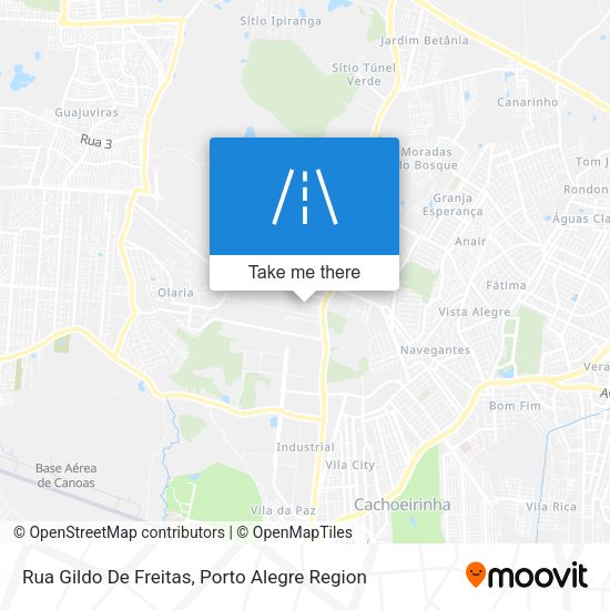 Rua Gildo De Freitas map