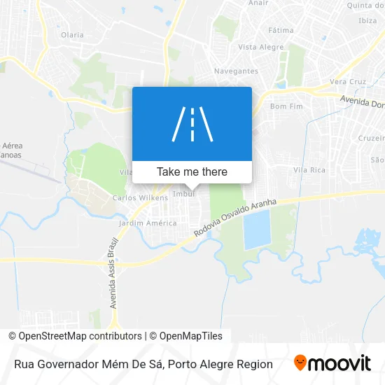 Rua Governador Mém De Sá map