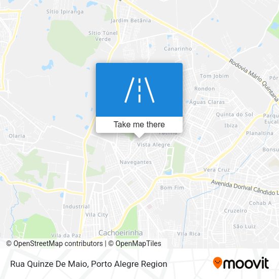 Rua Quinze De Maio map