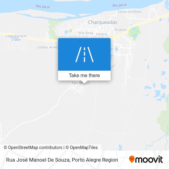 Rua José Manoel De Souza map