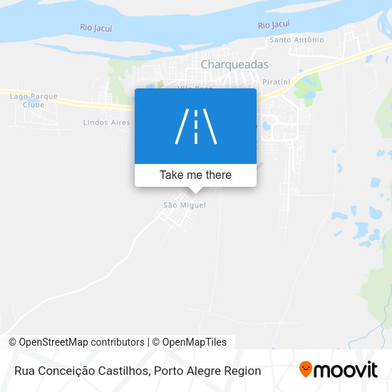 Rua Conceição Castilhos map