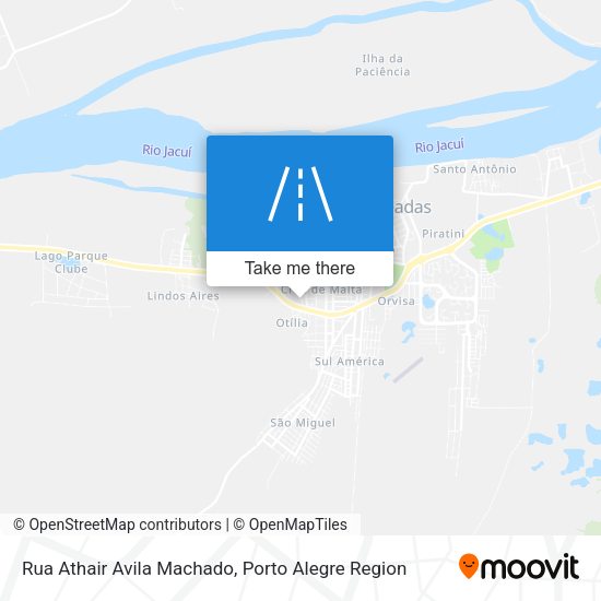 Rua Athair Avila Machado map