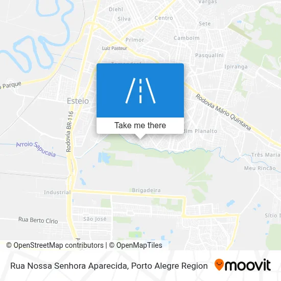 Rua Nossa Senhora Aparecida map