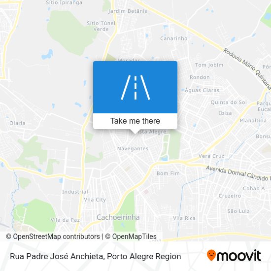 Rua Padre José Anchieta map