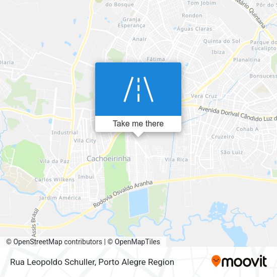 Rua Leopoldo Schuller map