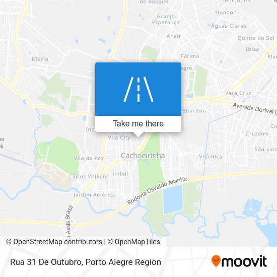 Rua 31 De Outubro map