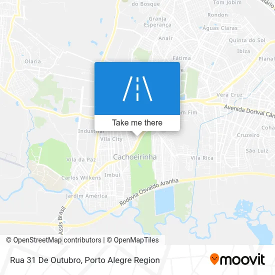 Rua 31 De Outubro map
