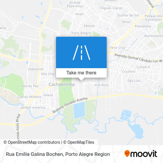 Rua Emília Galina Bochen map