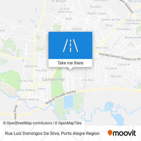 Rua Luiz Domingos Da Silva map