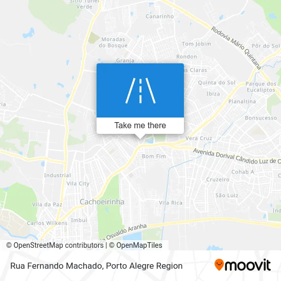 Rua Fernando Machado map