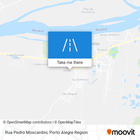 Rua Pedro Moscardini map