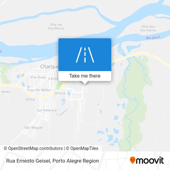 Rua Ernesto Geisel map