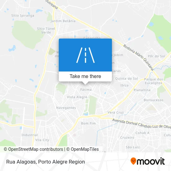 Rua Alagoas map