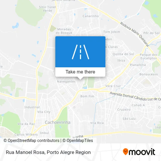 Rua Manoel Rosa map