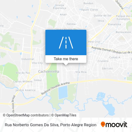 Rua Norberto Gomes Da Silva map