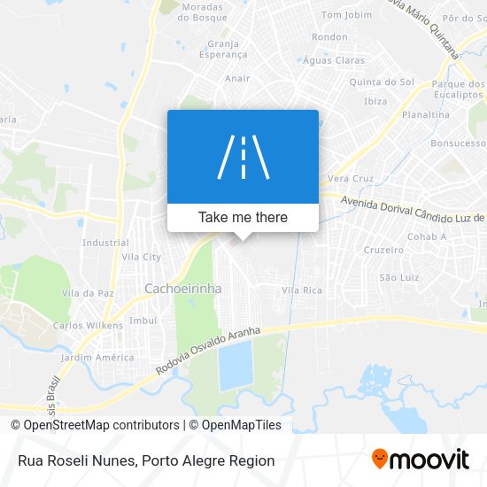 Rua Roseli Nunes map