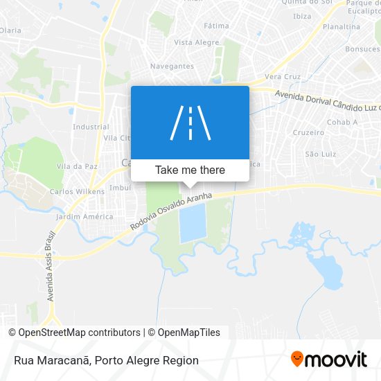Rua Maracanã map