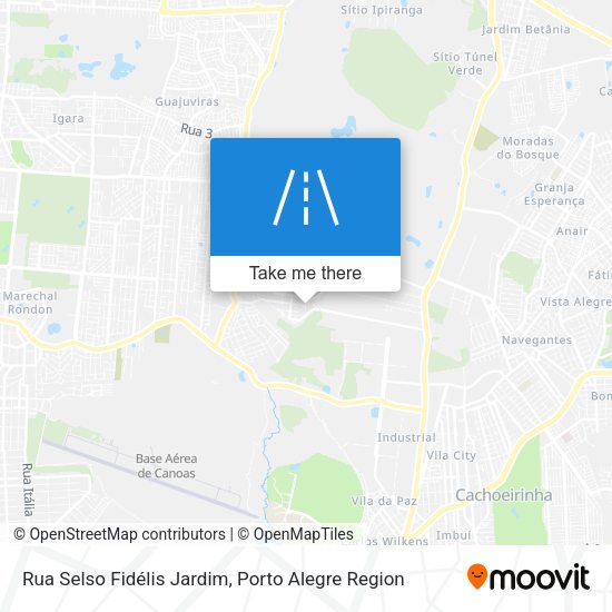Rua Selso Fidélis Jardim map