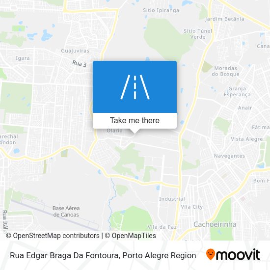Rua Edgar Braga Da Fontoura map