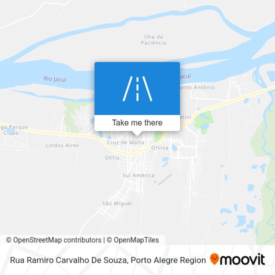 Rua Ramiro Carvalho De Souza map