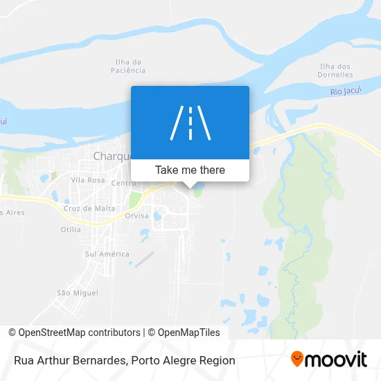 Rua Arthur Bernardes map