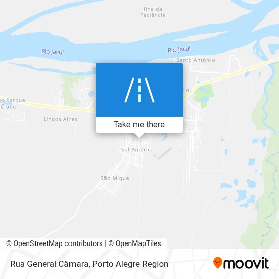Rua General Câmara map