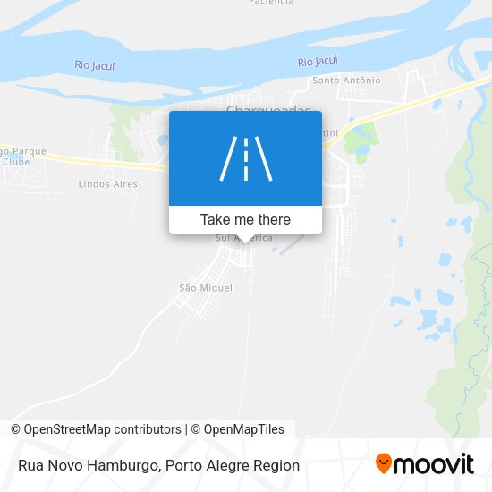Rua Novo Hamburgo map