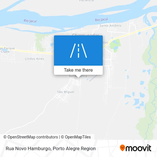 Rua Novo Hamburgo map
